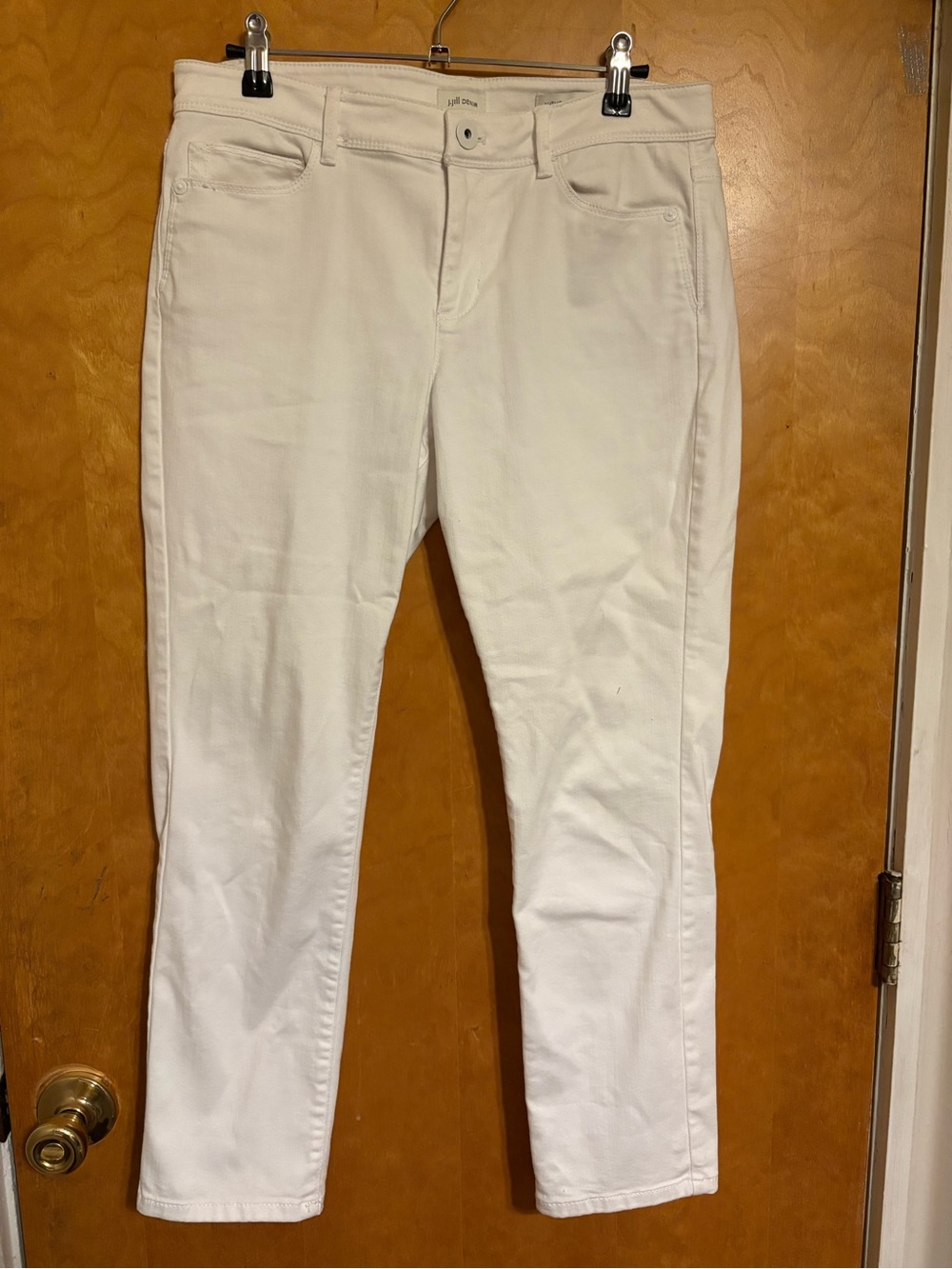 J. Jill Women’s Slim Ankle Jeans in White